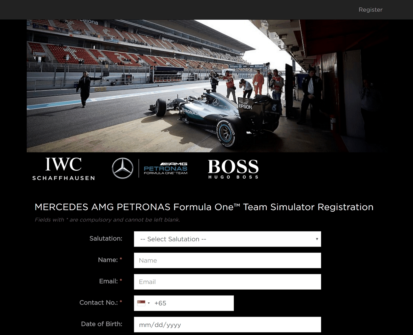 Example of EventNook Custom Brand Event Page